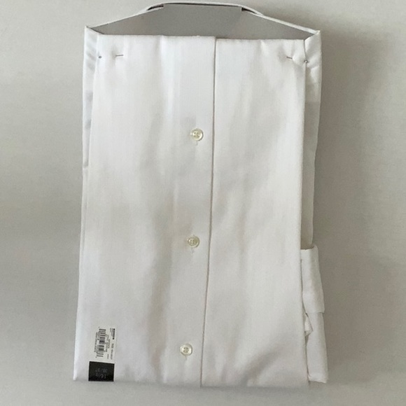 NWT Marc Anthony Slim Fit White Dress Shirt Size 16 1/2 36/37 - Picture 4 of 5